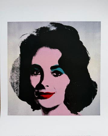 Andy Warhol (after) - (1928-1987), Liz, 1963, Copyrights