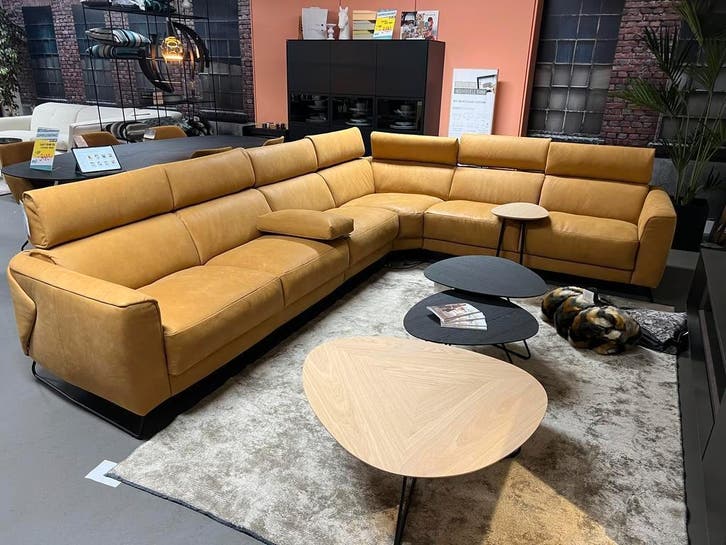 Matheo | Rom1961, Huis en Inrichting, Banken | Bankstellen, 300 cm of meer, 150 cm of meer, Hoekbank, Vierpersoons of meer, Nieuw