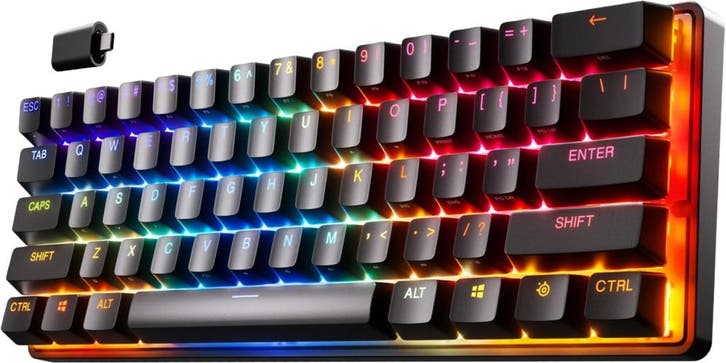 SteelSeries Apex Pro Mini Wireless Gaming Toetsenbord, Computers en Software, Toetsenborden, Refurbished, Verzenden