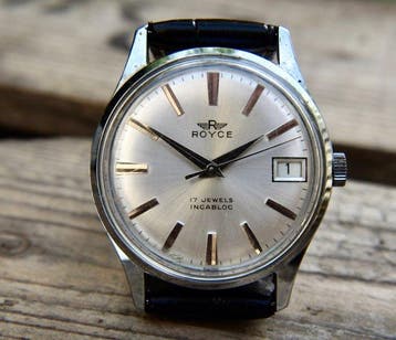 Royce - Zonder minimumprijs - Heren - 1960-1969, Sieraden, Tassen en Uiterlijk, Horloges | Heren, Nieuw