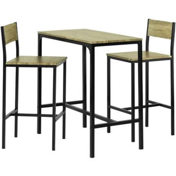 2dekans | SoBuy Bistrotafel - Bistro Meubelen - Bartafel - 2, Huis en Inrichting, Tafels | Eettafels, Ophalen of Verzenden, Zo goed als nieuw