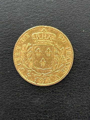 Frankrijk. Louis XVIII. 20 Francs 1814-A, Paris