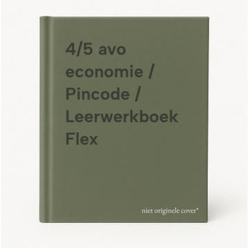 4/5 avo economie / Pincode / Leerwerkboek Flex 9789001753849, Boeken, Schoolboeken, Verzenden, Gelezen