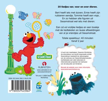 Sesamstraat Dierendingen / Sesamstraat 9789054443964, Boeken, Verzenden, Zo goed als nieuw, Sesamstraat