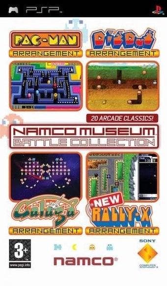 Namco Museum Battle Collection (PSP Games), Spelcomputers en Games, Games | Sony PlayStation Portable, Ophalen of Verzenden, Zo goed als nieuw