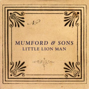 cd single card - Mumford &amp; Sons - Little Lion Man, Verzenden, Zo goed als nieuw, Pop
