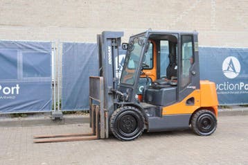 Veiling: Heftruck Doosan D30S-5 Diesel 3000kg 3.3m 2013, Zakelijke goederen, Machines en Bouw | Heftrucks en Intern transport