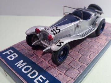 FB Model 1:43 - Model raceauto - Alfa Romeo 6c/1750 Spider, Hobby en Vrije tijd, Nieuw