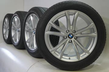 BMW 7 serie G70 X3 G45 903 19 inch velgen Goodyear Winterban, 19 inch, Gebruikt, Velg(en), Winterbanden
