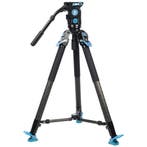 Sirui Video Tripod SVT75 Pro + SVH15 Fluid Head, Nieuw, 150 tot 175 cm, Met balhoofd, Ophalen of Verzenden