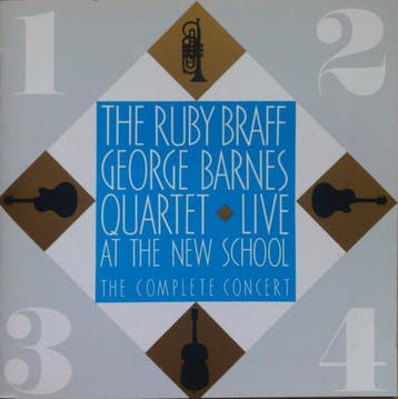 cd - Ruby Braff / George Barnes Quartet - Live At The New..., Verzenden, Zo goed als nieuw