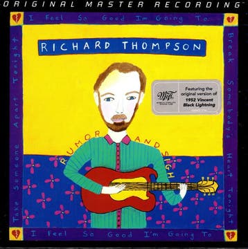 cd digi - Richard Thompson - Rumor And Sigh, Verzenden, Zo goed als nieuw