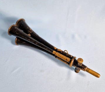 Misthoorn - Martin / Schalmei - Messing - 4-Tonige, Antiek en Kunst