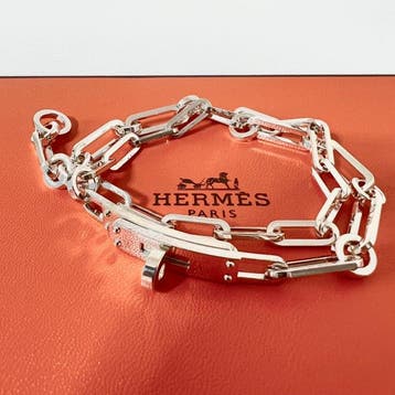 Hermès - Armband Zilver - 2-in-1 armband / choker, Nieuw