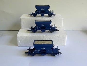 Roco H0 - 47004/47005/47006 - Modeltrein goederenwagon (3) -, Hobby en Vrije tijd, Modeltreinen | H0, Nieuw