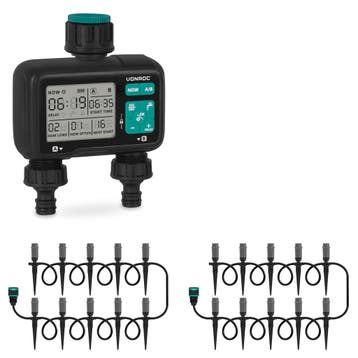 2-Weg Watertimer en 2 x Irrigatiesysteem | Complete, Verzenden, Nieuw