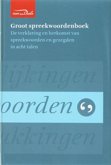Groot spreekwoordenboek / Van Dale leeswoordenboeken, Boeken, Woordenboeken, Verzenden, Gelezen, H.L. Cox