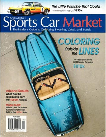 2020 SPORTS CAR MARKET MAGAZINE APRIL ENGELS, Nieuw, Author