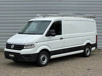 Volkswagen Crafter 2.0TDI 140PK L3H2 Automaat LED Standkache, Automaat, Gebruikt, Volkswagen, Wit