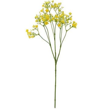 Chloe Gipskruid Lemon kunstbloem 70 cm per stuk, Ophalen of Verzenden, Nieuw