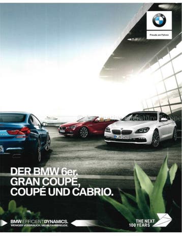 2017 BMW 6 SERIE BROCHURE DUITS, Nieuw, BMW, Author