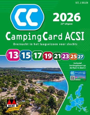 CampingCard ACSI 2026 / ACSI Campinggids - ACSI, Verzenden, Gelezen, ACSI