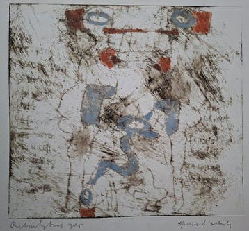 Anton Heyboer (1924-2005) - Abstracte compositie, Antiek en Kunst
