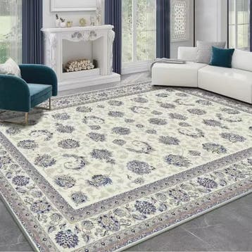 VIKAMA Luxe Perzisch Vloerkleed - Bohemien Stijl voor Woonka, Antiek en Kunst, Antiek | Kleden en Textiel, Verzenden