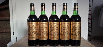 1978 Chateau de la Riviere - Fronsac - 5 Flessen (0.75, Nieuw