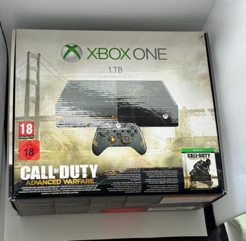 Xbox One 1TB Call of Duty Advanced Warfare Limited Edition –, Verzenden, Gebruikt