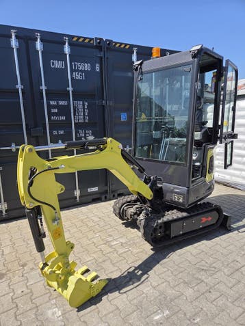 GOEDKOOPTS Kingway minigraafmachine minigraver wiellader, Zakelijke goederen, Machines en Bouw | Kranen en Graafmachines, Verzenden