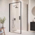 Douchecabine Alava 90 x 90 x 190cm Zwart Douchewand, Verzenden, Nieuw, Douche