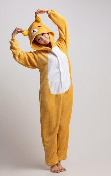 Onesie Beer Pak XL-XXL Berenpak Teddybeer Kostuum Pak Bruin, Carnaval, Ophalen of Verzenden, Kleding, Maat 56/58 (XL)