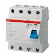 ABB aardlekschakelaar / 4-polig, 300mA, 63A / F204 A-63/0,3, Ophalen of Verzenden, Nieuw