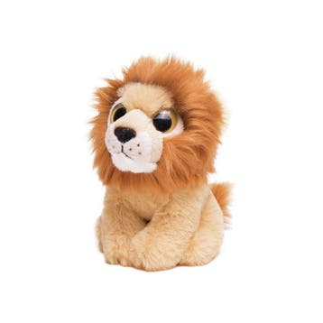 Pluche leeuw knuffel - pluche - 13 cm - dierenknuffel, Verzenden, Nieuw