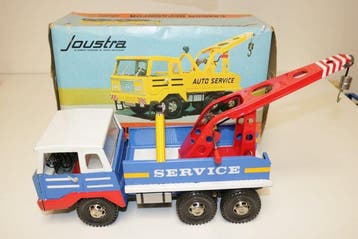 Joustra - Blikken speelgoed - Joustra 698 Mercedes Camion