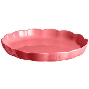 Emile Henry Madeleine Taartvorm Rond Rose Candy Ø31cm, Verzenden, Nieuw