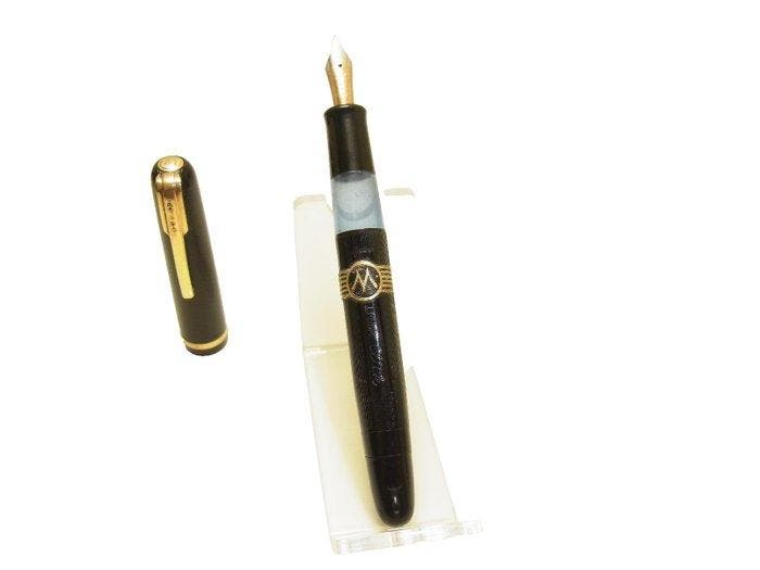 Rare NOS 50´s MATADOR CLICK 420 Black Guilloche Flexy EF -, Verzamelen, Pennenverzamelingen