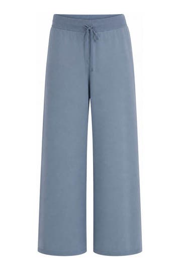 Organic Basics Broek in maat M Blauw, Kleding | Dames, Truien en Vesten, Organic Basics, Verzenden, Zo goed als nieuw, Blauw