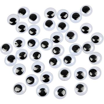 Wiebelogen, niet zelfklevend, d 20 mm, 16 stuk/ 1 doos, Nieuw