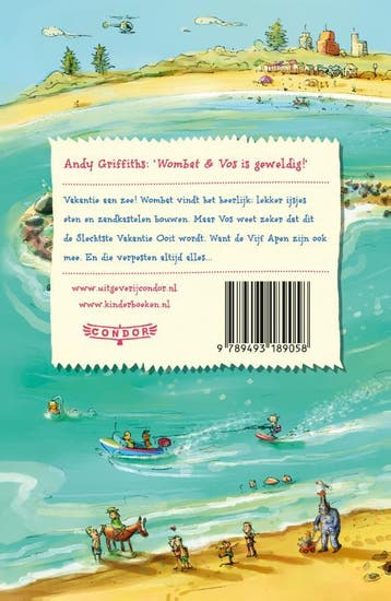 Wombat & Vos vieren vakantie / Wombat & Vos 9789493189058, Verzenden, Zo goed als nieuw, Terry Denton