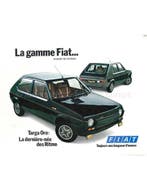 1980 FIAT PROGRAMMA BROCHURE FRANS, Nieuw, Author