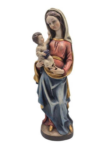 Deutscher Bildschnitzer (20. Jh.) - Figuur - Madonna mit
