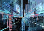 Adam Wajerczyk - New York street XL, Antiek en Kunst