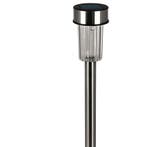 Benson Solar tuinlamp - RVS - 36 cm - wit licht - set van 12, Ophalen of Verzenden, Nieuw