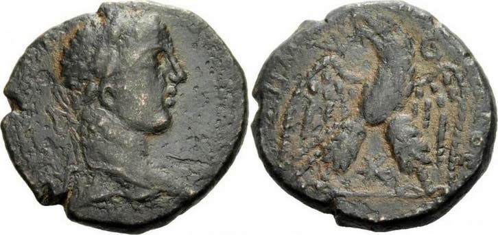Elagabal Antiochia Orontes Syrien Æ Tetradrachme 219 Adle.., Postzegels en Munten, Munten | Europa | Niet-Euromunten, Verzenden