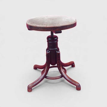Thonet - Kruk - Beuken - pianostoel