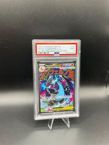 Pokémon - 1 Graded card - Mega Charizard X 023 Ultra Premium, Nieuw