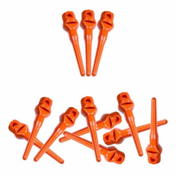 Softtip Dartpunten Fluor Oranje (Dart Punten), Sport en Fitness, Darts, Ophalen of Verzenden, Nieuw, Overige typen, Soft tip
