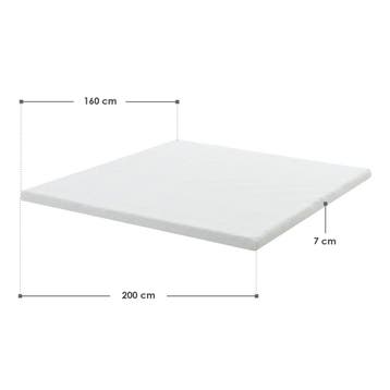 Topper / Matrastopper / Topmatras - 160 x 200 cm - H2 / H3 -, Verzenden, Nieuw